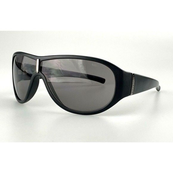 Coconuda Sunglasses mod. 4CN col. 1237 KL Black Gray Shield Italy Vintage NOS main image 4